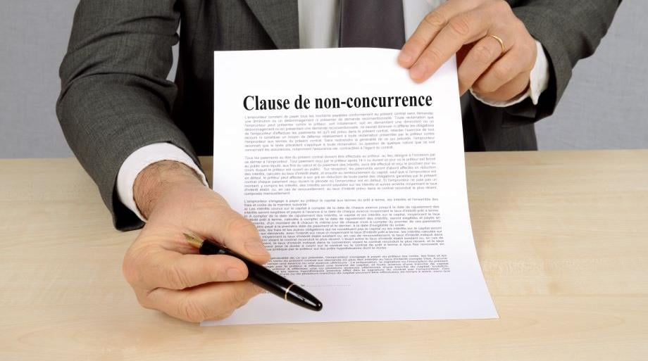 La clause de non concurrence dans un contrat de travail